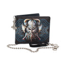 Danegeld Viking Wallet with Decorative Chain Black 11cm