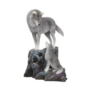 Guidance Ornament Wolf and Pup Figurine by Lisa Parker 25cm LP