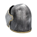 Pack of 3 Silver Knight Bascinet Helmet 20.5cm x 27cm 15cm 3