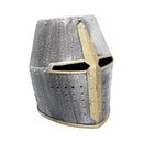 Silver Knight Crusader Helmet Pack of 3
