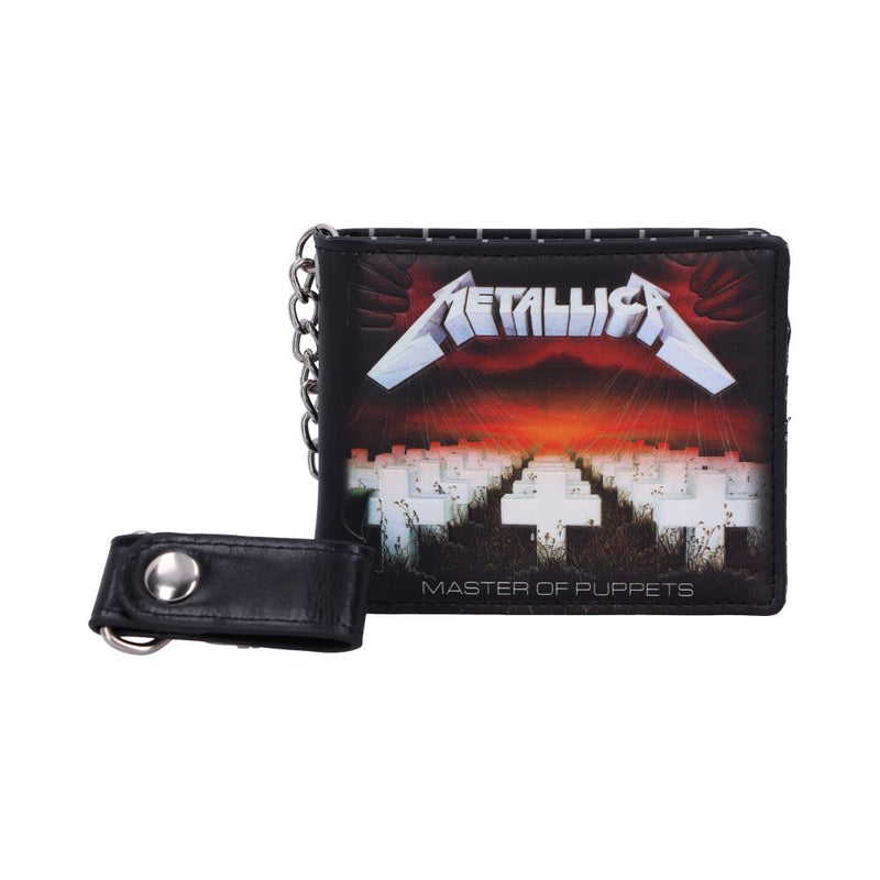 Metallica Master of Puppets Album Wallet with Chain Officially Licensed