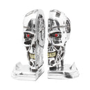 T800 Terminator 2 Judgement Day T2 Head Bookends 18.5cm