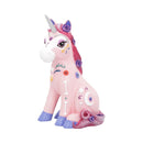 Candycorn Pink Day of the Dead Skeleton Unicorn Figurine 24cm