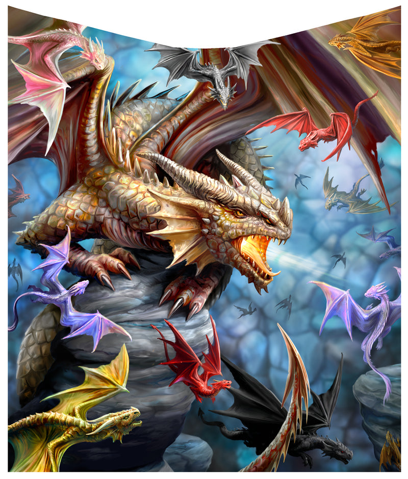 Anne Stokes Dragon Nest Blanket