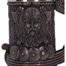Bronze Drakkar Dragon Boat Viking Tankard 15cm 5