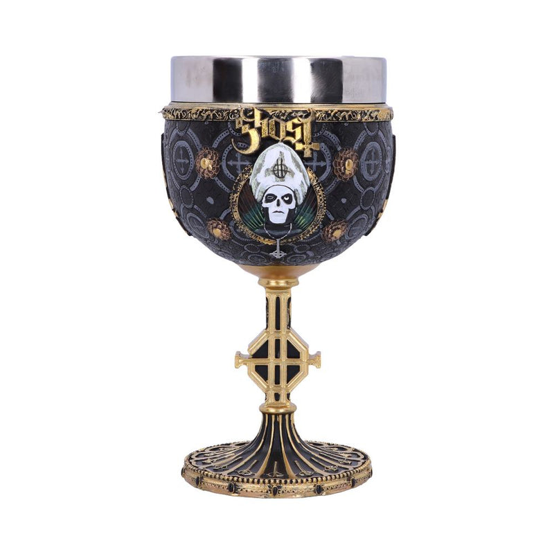 Licensed Ghost Papa Emeritus III Gold Goblet Meliora Chalice