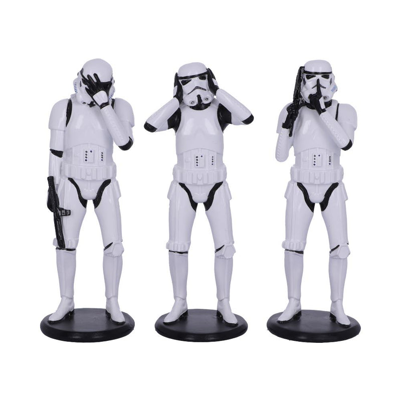 The Original Stormtrooper Three Wise SciFi Figurines 14cm