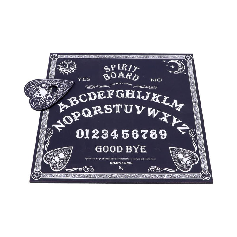 Black and White Spirit Board with Planchette 38.5cm