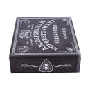 Black and White Spirit Board Planchette Jewellery Storage Box with Mirror 25cm 4