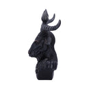 Celestial Black and Silver Baphomet Bust 33cm 2