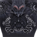 Celestial Black and Silver Baphomet Bust 33cm 6