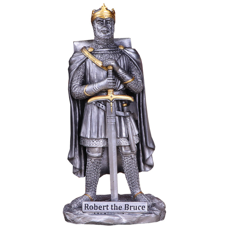 Set of Six Scottish Robert the Bruce Figurines