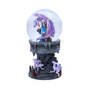 Anne Stokes Dragon Mage Snowglobe Shaker Snow Globe