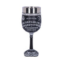 Black and White Spirit Board Goblet Glass