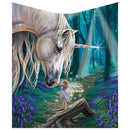Lisa Parker Fairy Whispers Unicorn Throw Blanket LP 160cm
