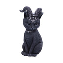 Pawzuph Horned Occult Cat Figurine 11cm