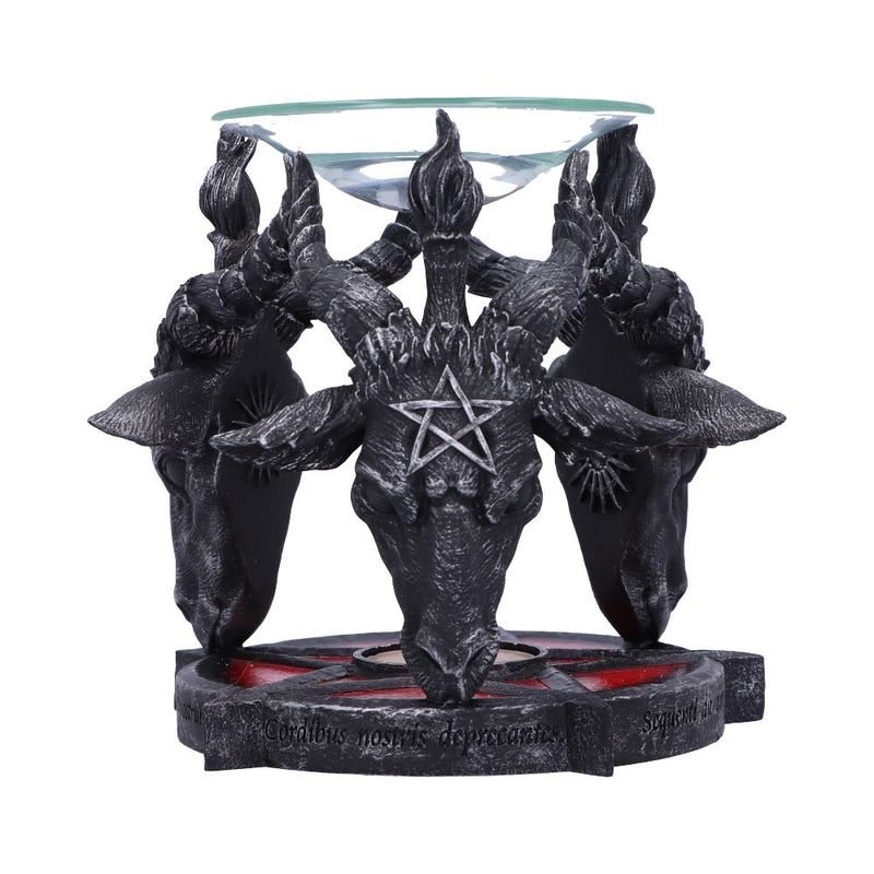 Occult Baphomet Head Oil Burner