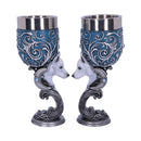 Wild at Heart Twin Wolf Set of Two Goblets 18.5cm