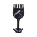 Metallica Black Album Goblet Wine Glass 18cm Officially Licensed 3