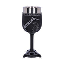 Metallica Black Album Goblet Wine Glass 18cm Officially Licensed