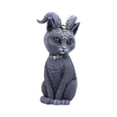 Large Pawzuph Horned Occult Cat Figurine 26.5cm