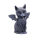 Large Malpuss Winged Occult Cat Figurine 24cm