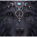 Dark Gothic Magical Wolf Moon Wall Hanging Plaque 30cm 5