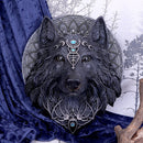 Dark Gothic Magical Wolf Moon Wall Hanging Plaque 30cm 7