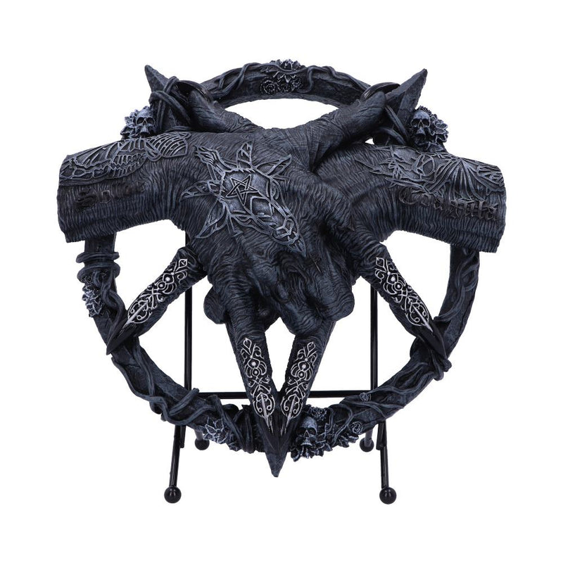 Hold of Baphomet Hand Free Standing Plaque 24.5cm