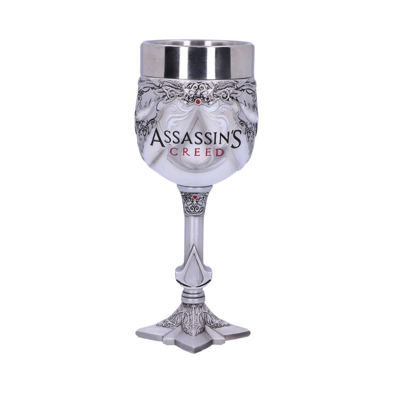 Assassins Creed White Game Goblet 20.5cm Officially Licensed