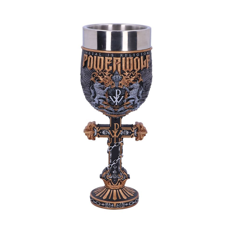 Officially Licensed Powerwolf Metal is Religion Rock Band Goblet