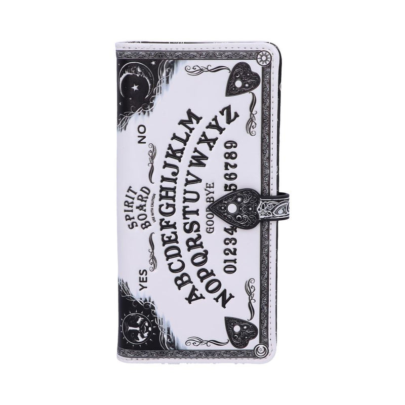 White Spirit Board Embossed Ouija Purse 18.5cm