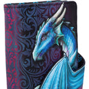 Take Flight Purse Blue Dragon Wallet Embossed 18.5cm 6