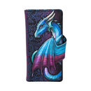 Take Flight Purse Blue Dragon Wallet Embossed 18.5cm