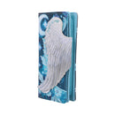 Angel Wings White Feather Embossed Purse 18.5cm 2