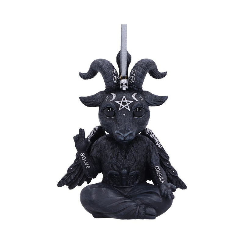 Baphoboo Black Baby Baphomet Hanging Decorative Ornament 11cm