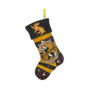 Harry Potter Hufflepuff Stocking Hanging Festive Ornament Officially Licensed