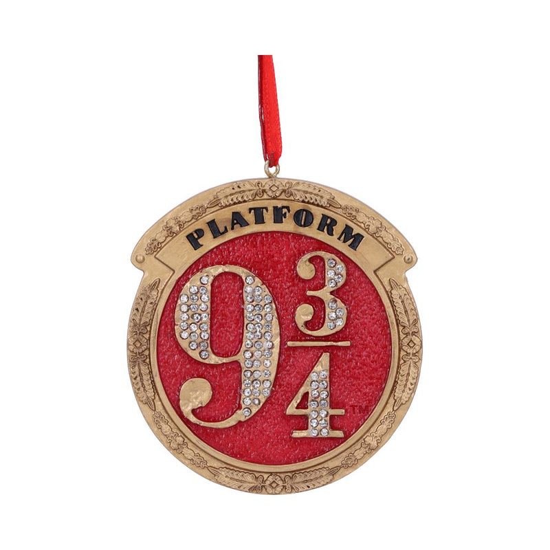 Harry Potter Train Platform 9 34 Hanging Festive Decorative Ornament