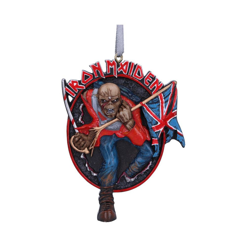 Iron Maiden The Trooper Hanging Ornament 8.5cm Officially Licensed