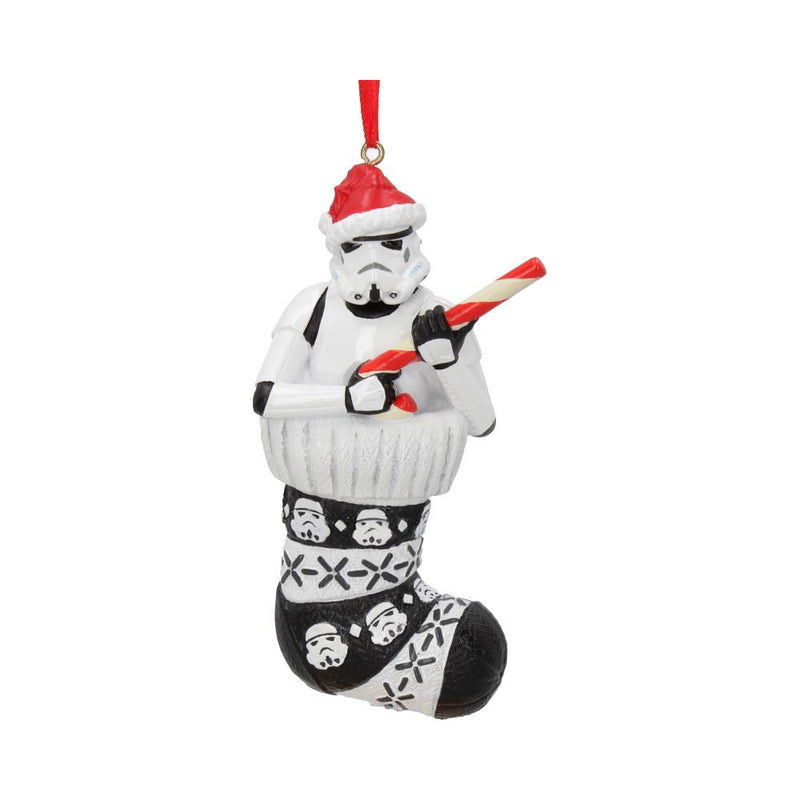 Officially Licensed Stormtrooper in Stocking Hanging Ornament 115cm