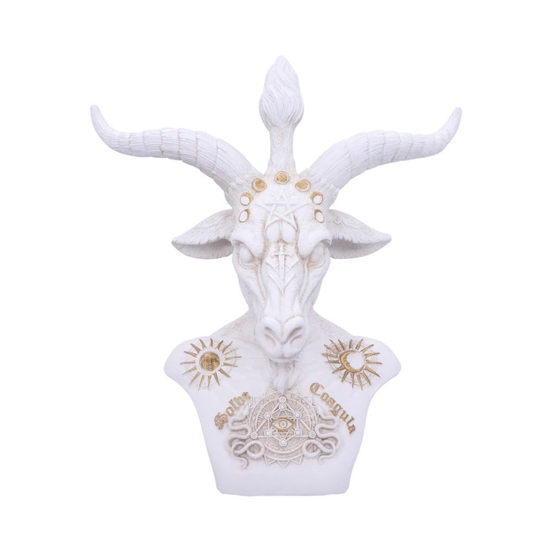 White Baphomet Bust 33.5cm