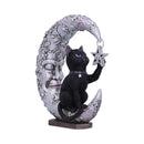 Luna Companion Moon and Cat Ornament 18.8cm 2
