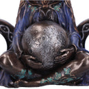 Mini Triple Moon Goddess Art Figurine 8.5cm Resin Statue 6