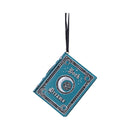Blue Book of Dreams Hanging Ornament 7cm
