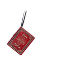 Red Book of Spells Hanging Ornament 7cm