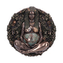 Bronze Mother Earth Wall Plaque 15cm