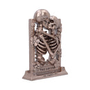 The Lovers Bronze Gothic Skeleton Ornament 20.5cm 4