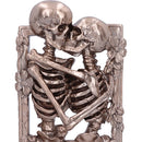 The Lovers Bronze Gothic Skeleton Ornament 20.5cm 5