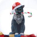 Krampuss Cat Snow Globe 13.5cm by Lisa Parker Resin Xmas Decoration 4