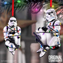 Stormtrooper In Fairy Lights Decorative Hanging Ornament 9cm 8